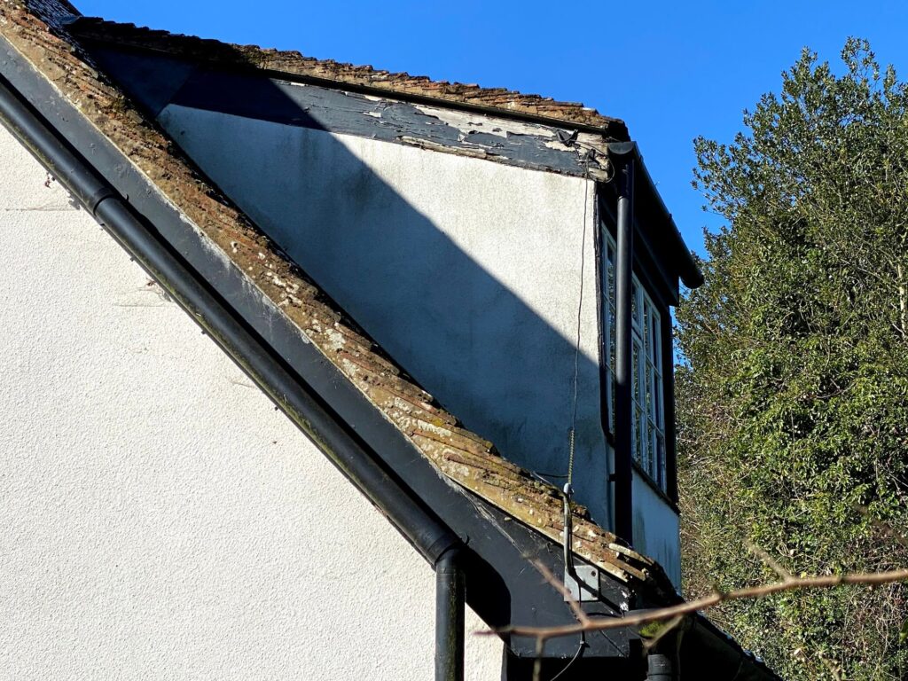 fascia board Peeling and Flaking Paint​